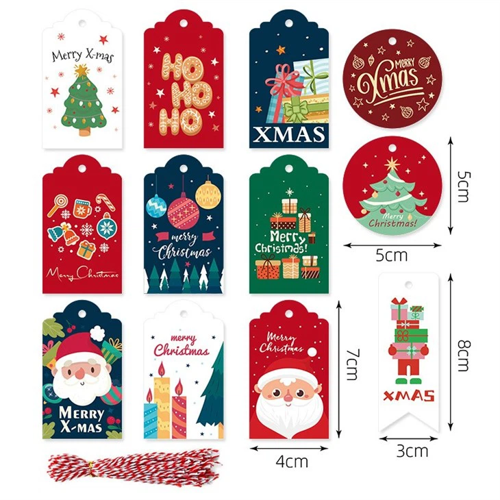 Christmas Designs Paper Gift Tags