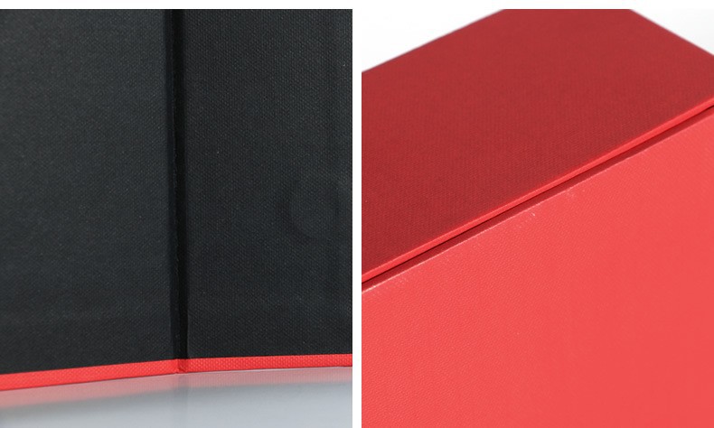 Book Shape Gift Paper Box With Solid Color